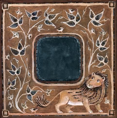 mirror lion