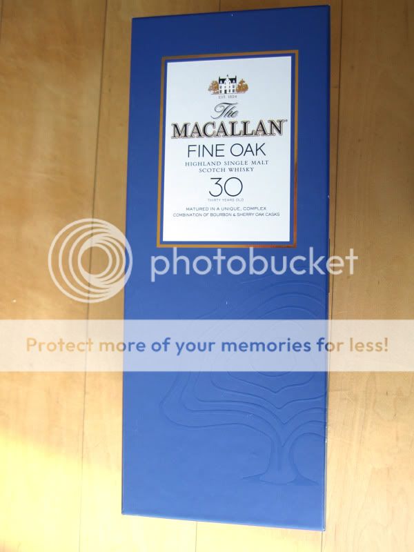 Macallan 30 yr Fine Oak Single Malt Scotch Mint Cond