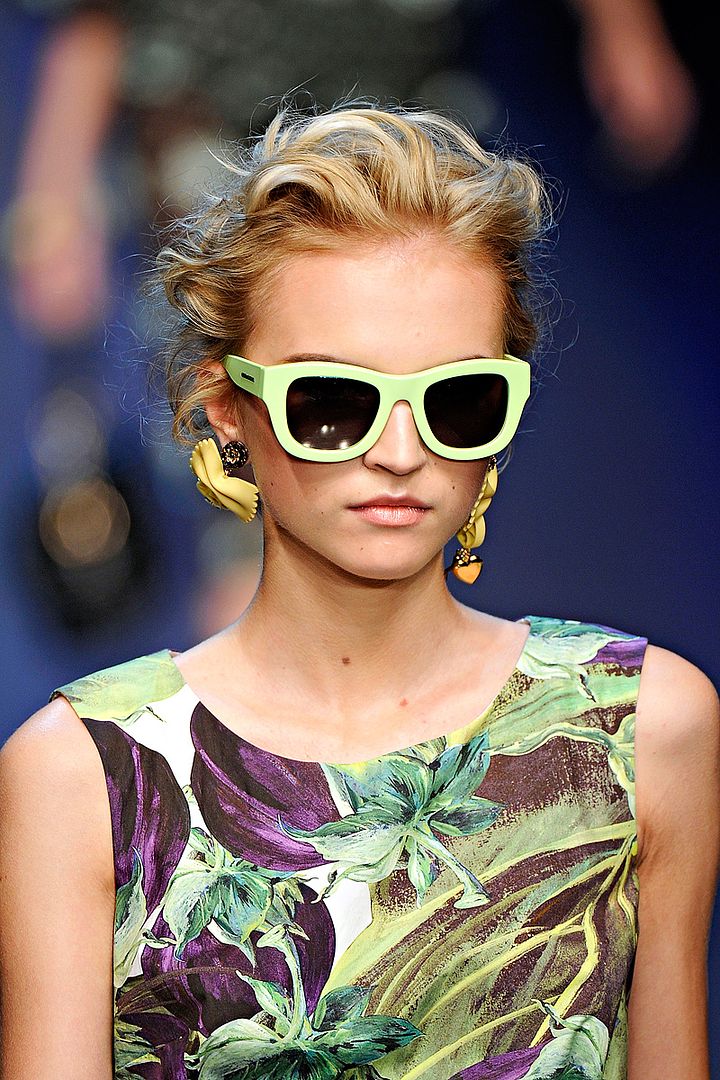 poisepolish.: Sunglasses at Dolce & Gabbana Spring 2012