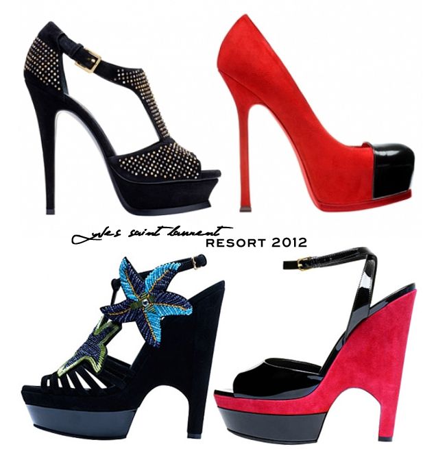 poisepolish.: Yves Saint Laurent Resort 2012: Shoes