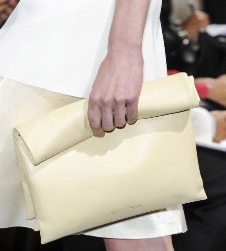 poisepolish.: Obsessed: CÉLINE SS13 roll-top clutch