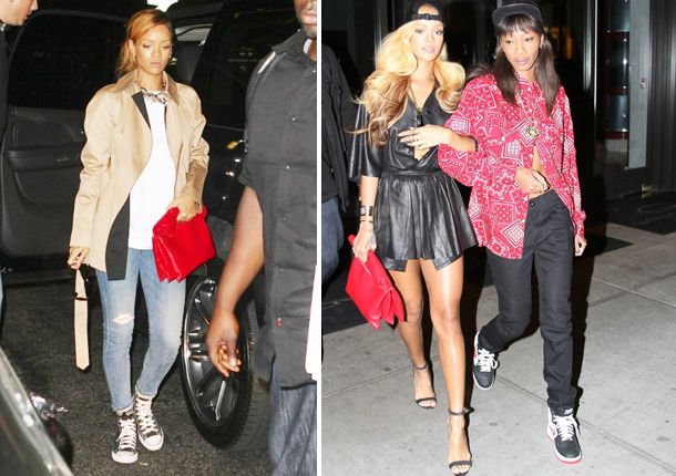 poisepolish.: Rihanna loves her Celine clutch