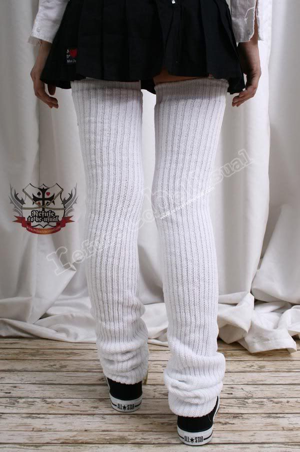 JAPAN HIGH SCHOOL Leg Warmer BUBBLE LOOSE SOCKS 120CM  