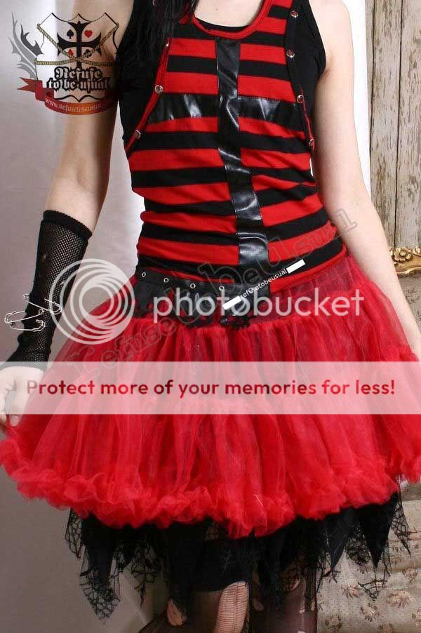 RTBU KERA Ballerina tulle PUFF MIST Skirt Petticoat RED  