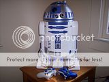 Microsoft Xbox 360 Star Wars R2 D2 Slim Edition Custom case mod W 